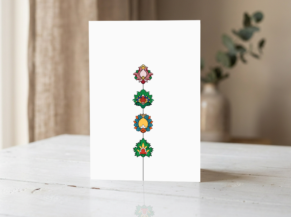 Four Symbols Card